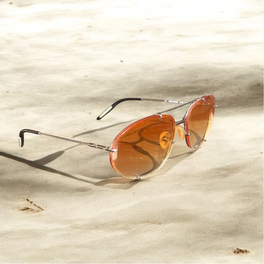 Porsche Design Aviator Sunglasses Vintage Carrera P8478 Style Rare Iconic